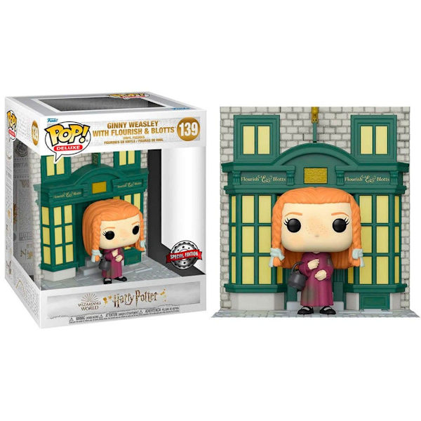 Funko Pop Harry Potter Diagon Alley Ginny Weasley Flourish And Blotts Exclusive Flerfärgad