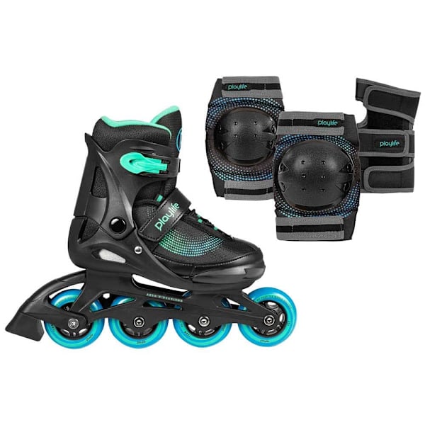 Playlife Ungdoms Rulleskøjter Joker Blue Sky Combo Sort EU 37-40