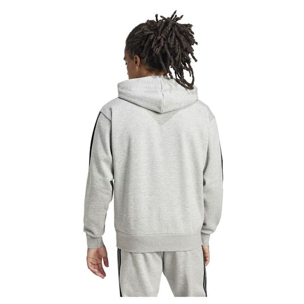 Adidas Essentials 3 Stripes Fleece Hættetrøje Grå XL / Regular Mand