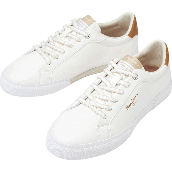 Pepe Jeans Utbildare Kenton Max Vit EU 40 Kvinna