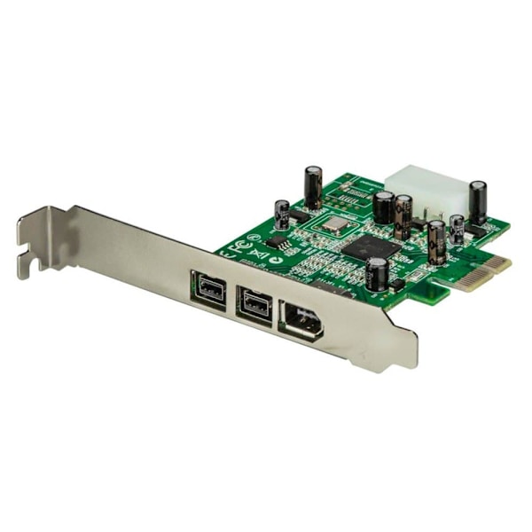 Startech 3 Port 2b 1a Pcie Firewire Card Grönt,Silver