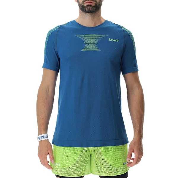 Uyn Kortærmet T-shirt Padel Series Smash Blå M Mand
