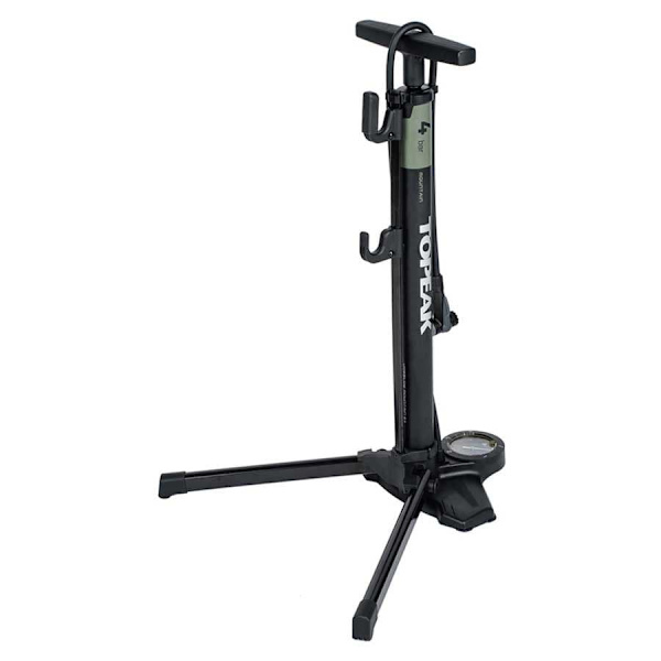 Topeak Gulvpumpe Med Analogt Manometer Transformer Mountain Ex Smarthead Søvfarvet 60 Psi