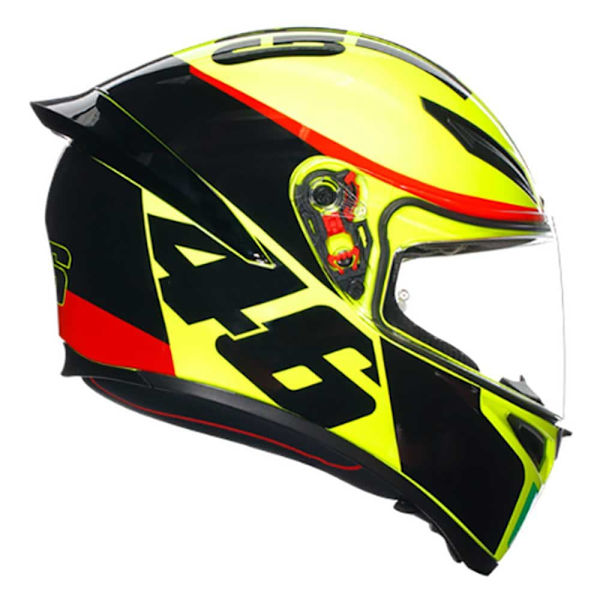 Agv Fuld Ansigtshjelm K1 S E2206 Gul XS