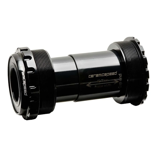 Ceramicspeed Belagda Koppar För Bottenfäste T47a Sram Gxp Svart 77 mm