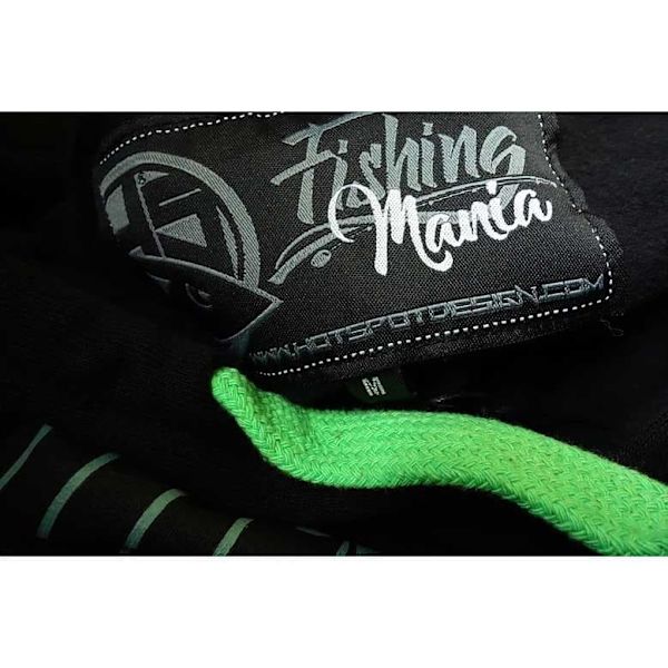 Hotspot Design Sweatshirt Fishing Mania Pike Sort M Mand
