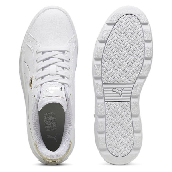 Puma Karmen Metallic Shine Skor Vit EU 41 Kvinna