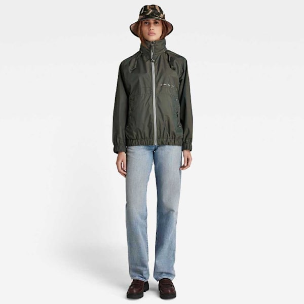 G-star Summer Windbreaker Jacka Grönt M Kvinna