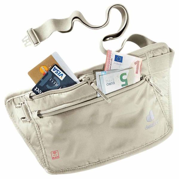 Deuter Pung Security Money Belt Ii Rfid Block Beige