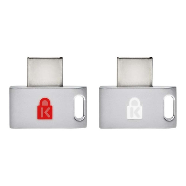 Kensington Fysisk Sikkerhedsnøgle Verimak Usb C Søvfarvet