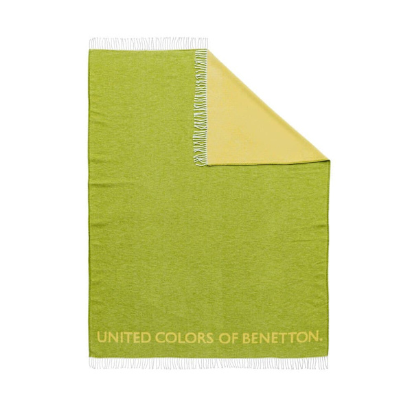 Benetton Tæppe Rainbow Be 140x190 Cm Grøn,Gul