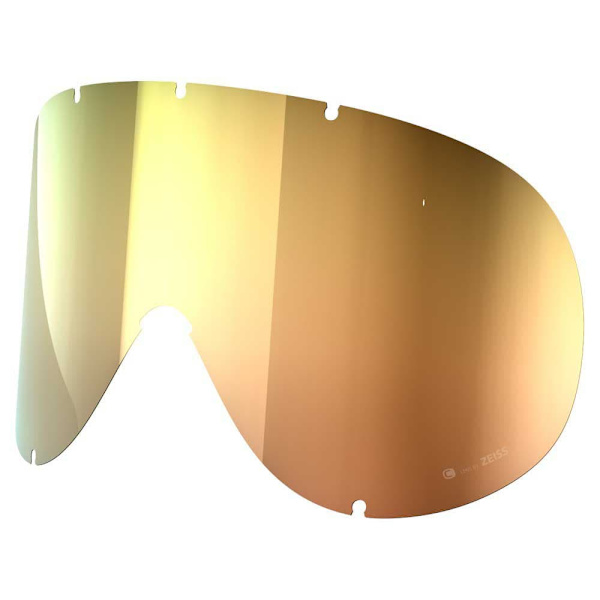 Poc Retina Mid/retina Mid Race Polariserad Lins Guld Cloudy Coral/CAT2