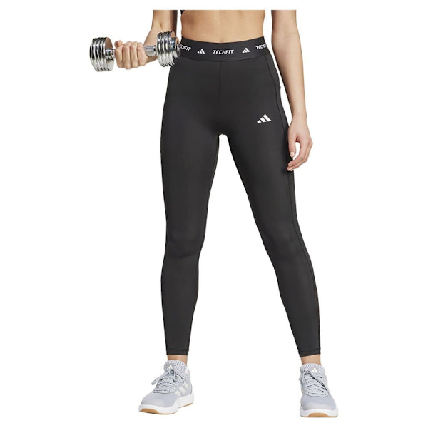 Adidas Techfit Stash Pocket Leggings Svart XL Kvinna