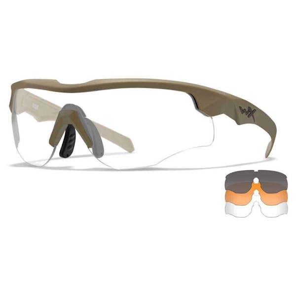 Wiley X Polariserede Solbriller Rogue Comm Transparent  Mand