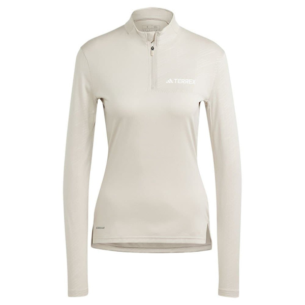 Adidas Langærmet T-shirt Terrex Multi Beige M Kvinde