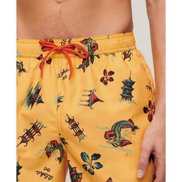 Superdry Hawaiian Print 17´´ Badbyxor Gul M Man