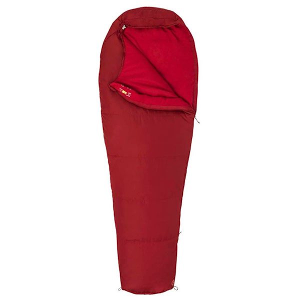 Marmot Makuupussi Nanowave 45 Punainen Regular / Left Zipper