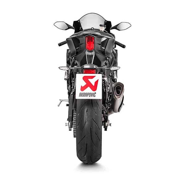 Akrapovic Lyddæmper Slip On Line Titanium Yzf-r6 17-18 Ref:s-y6so12-hapt Sort,Søvfarvet