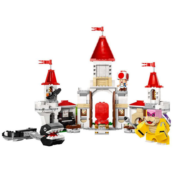 Lego Fight Roy At Peach´s Castle Rakennuspeli