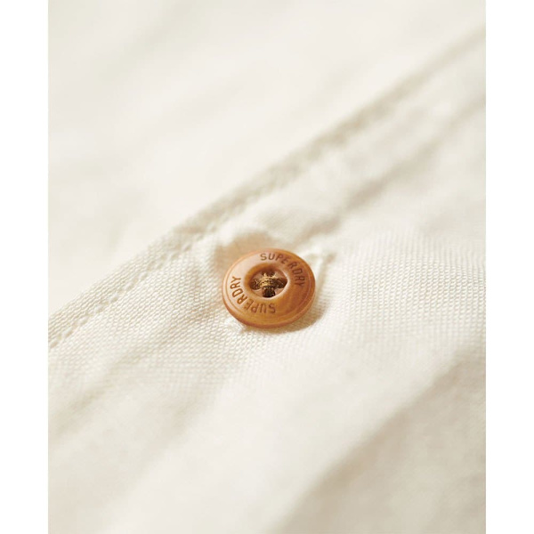 Superdry Vintage Resot Lyhythihainen Paita Beige 2XL Mies