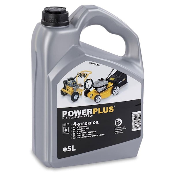 Powerplus Powoil035 4 Slag 5l Kædesav Olie Transparent