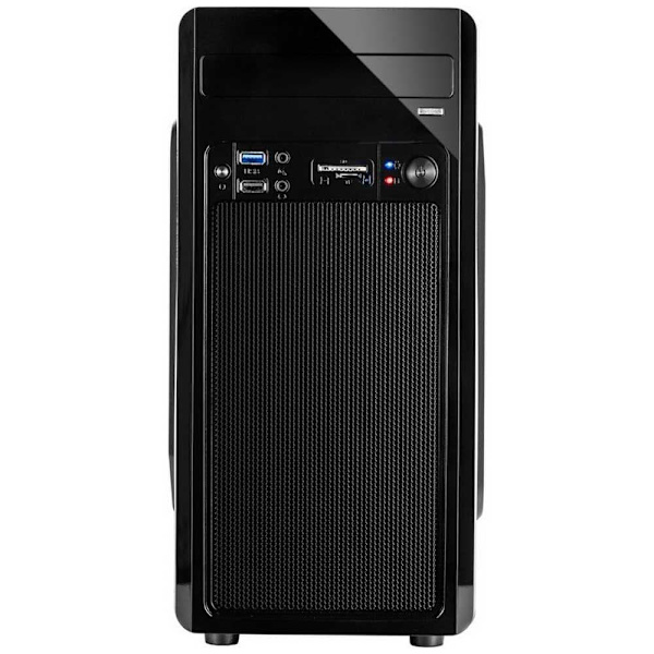 Inter-tech Tower Case Mc-02 Musta