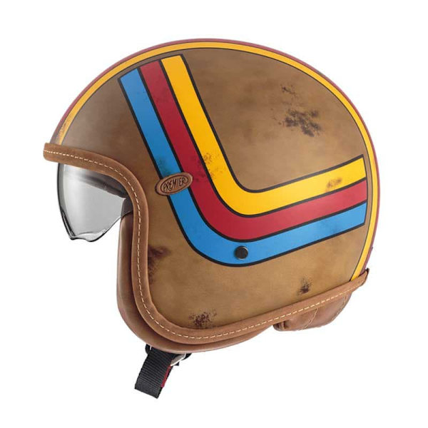 Premier Helmets Avaa Kasvokypärä 23 Vintageplatin Ed. Bos Ex Bm 22.06 Ruskea L