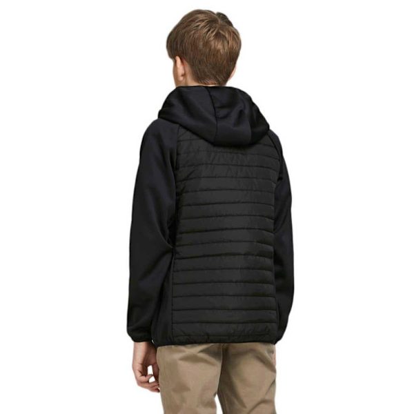 Jack & Jones Quiltet Jakke Multi Sort 12 Years Dreng