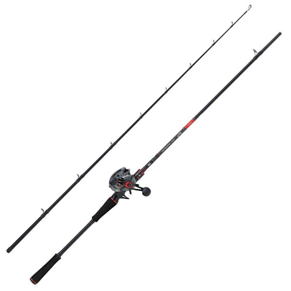 Abu Garcia Baitcasting Combo Max Pike Søvfarvet 2.44 m / 30-110 g
