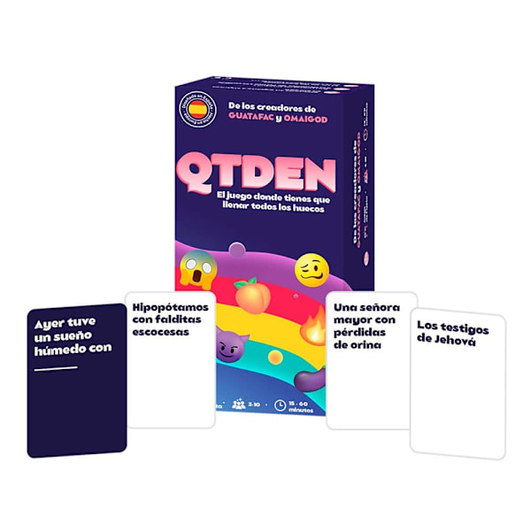 Asmodee Kortspil Qtden Flerfarvet
