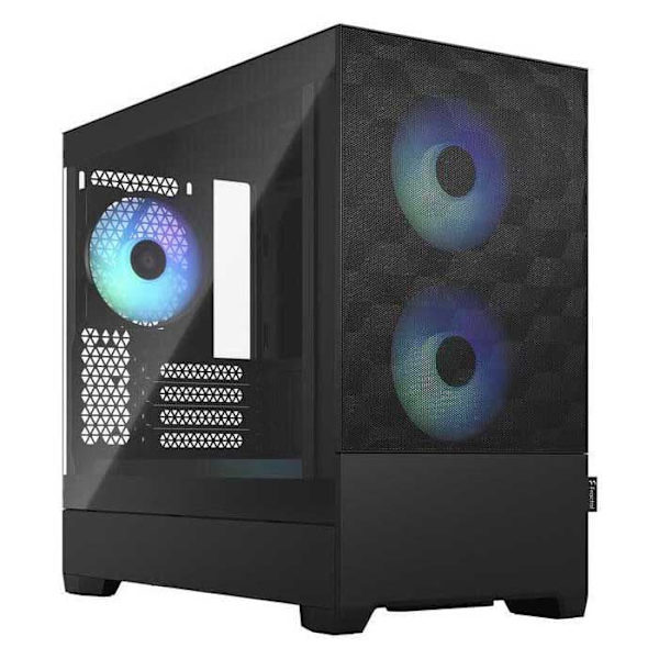 Fractal Tornfodral Med Fönster Pop Mini Air Svart