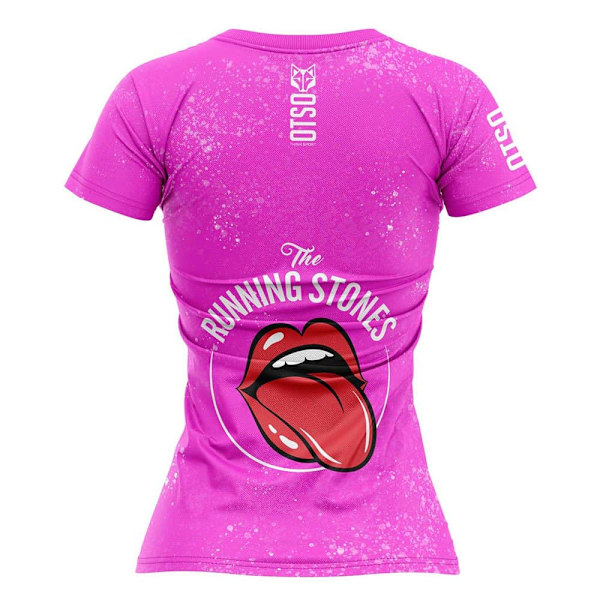 Otso Lyhythihainen T-paita Stones Pinkki XS Nainen
