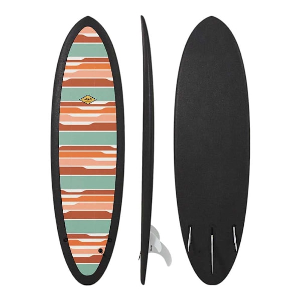 Almond Surfbräda Plez Phez R-series Peel 6´4´´ Flerfärgad 193 cm