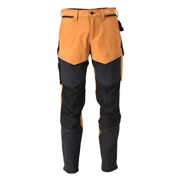 Mascot Stora Byxor Med Knäskyddsfickor Customized 22379 Brun 47 / 32