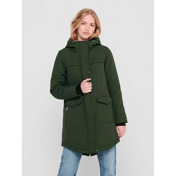 Only Parkas Maastricht Grönt M Kvinna