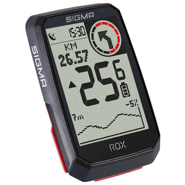 Sigma Cykelcomputer Rox 4.0 Med Kit Hr Sort