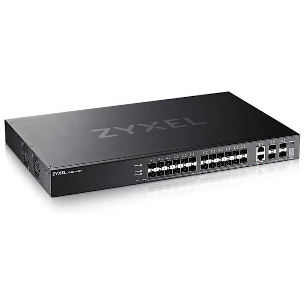 Zyxel Kontakt Xgs2220-30f-eu0101f Søvfarvet Sort