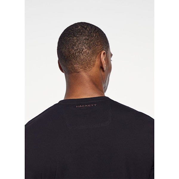 Hackett Lyhythihainen T-paita Aston Martin Emboss Musta M Mies