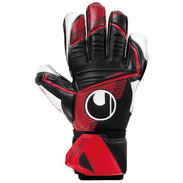 Uhlsport Målmandshandsker Powerline Supersoft Rød,Sort 9 1/2