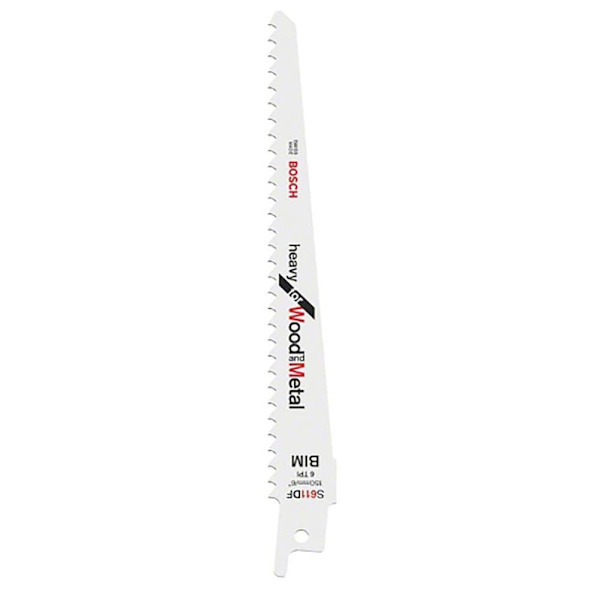 Bosch Professional Savskåret I Kraftigt Træ Og Metal S 611 Df 5 Enheder Transparent