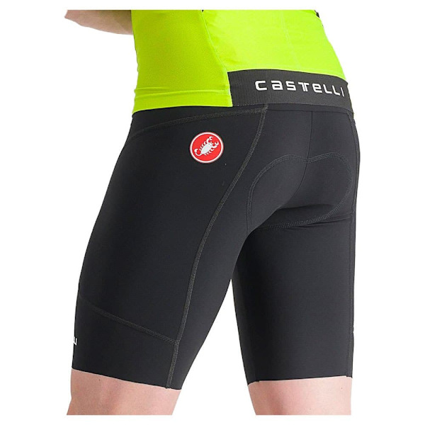Castelli Shorts Ride-run Sort L Mand