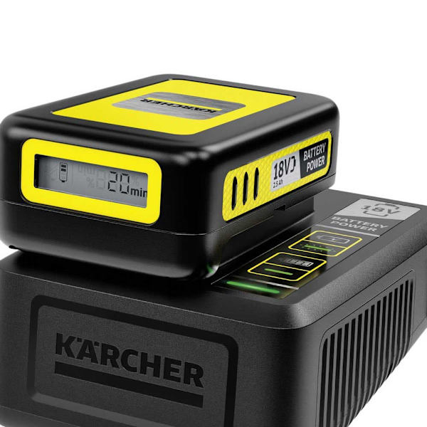 Karcher 2445032 18v Batteri Oplader Sort