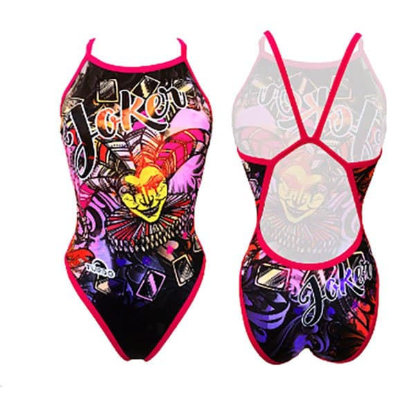 Turbo Badedragt Zolic Revolution Sort 7-8 Years Pige