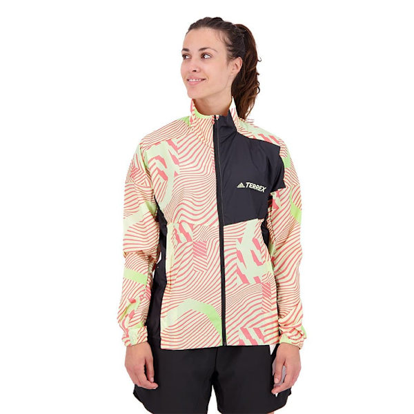 Adidas Trail Windbreaker Jacka Grönt M Kvinna