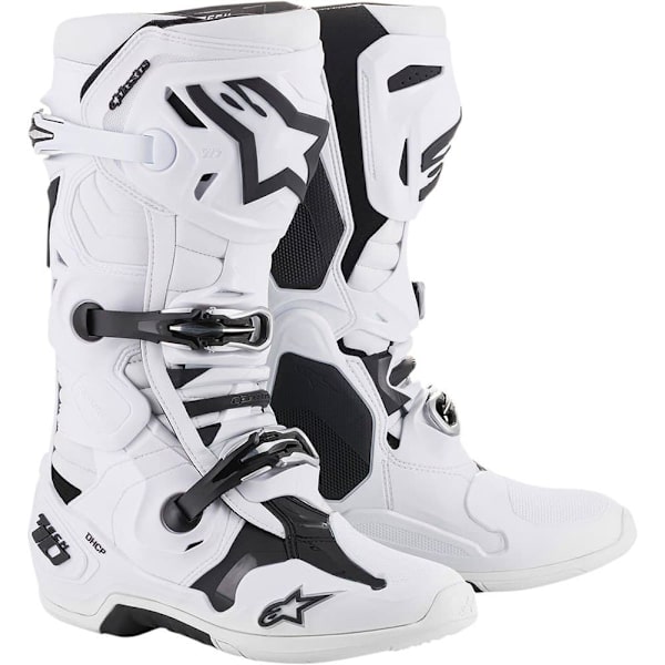 Alpinestars Motorcykel Støvler Tech 10 Hvid EU 44 1/2 Mand