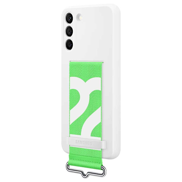 Samsung Sag Silicone Cover Strap S22 Plus Hvid