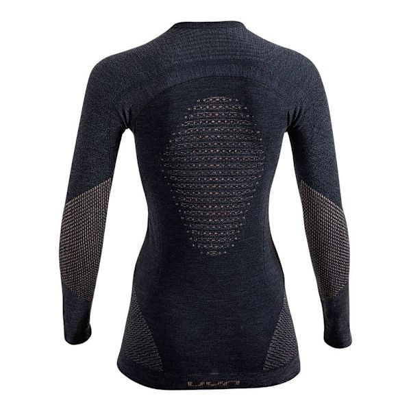 Uyn Fusyon Cashmere Langærmet Baselayer Sort L-XL Kvinde