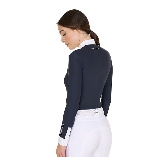 Equestro Cotton Pitkähihainen Polopaita  S