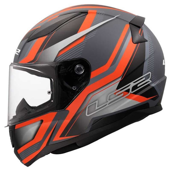 Ls2 Ff353 Rapid Ii Flitz Fullface-hjelm Grå M