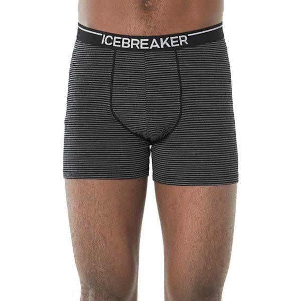 Icebreaker Merino Bokser Anatomica Grå XL Mand